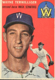 1954 Topps      073      Wayne Terwilliger